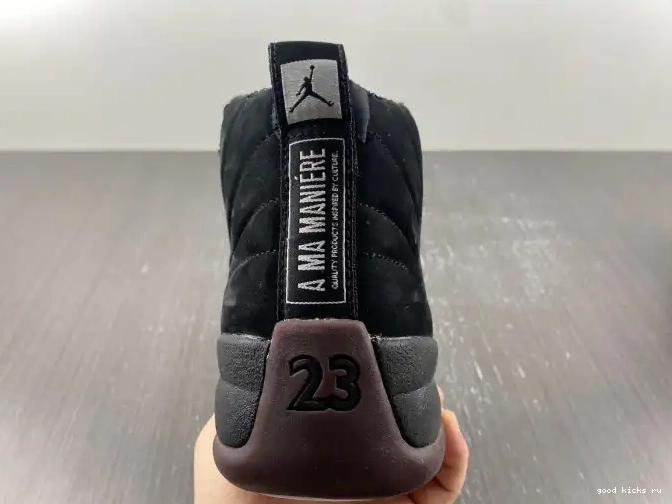 Retro Ma Black Maniere Jordan 12 DV6989-001 A 0522